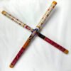 Vibrant Wooden Dandiya Sticks – Set of 2 for Navratri