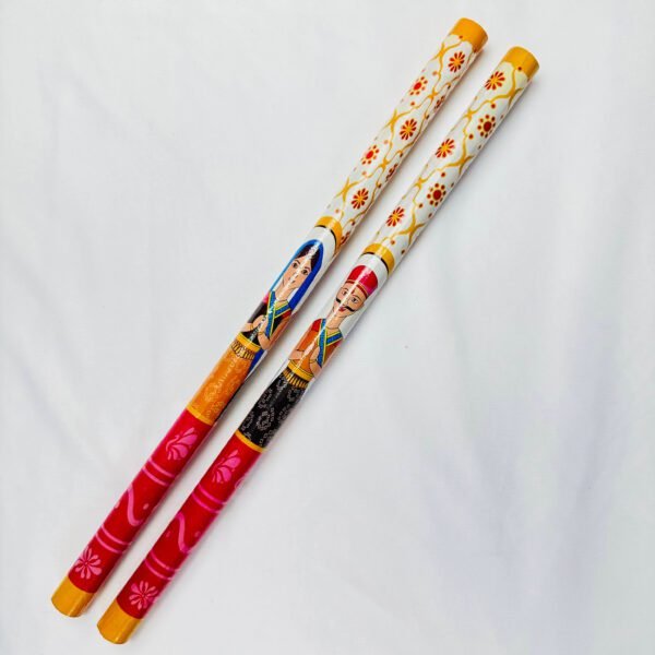 Wooden Dandiya Sticks for Navratri