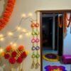Decorative Wall Hanging with Bells – Set of 2 image 2