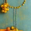 Colorful Decorative Latkan with Golden Bells