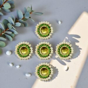 Decorative Wax Candle – Festive Tealight Holder for Diwali