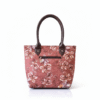5-in-1 Floral Tote Bag Set with Leather Handles – Women’s Handbag Combo