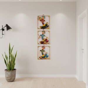Tribal Musician Wall Art Set