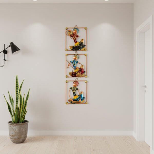 Tribal Musician Wall Art Set