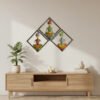 wall hanging design 2 Handcrafted Metal Rajasthani Man Wall Art – Set of 3