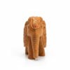 Hand-Carved Wooden Elephant Figurine for Home Décor & Gifting